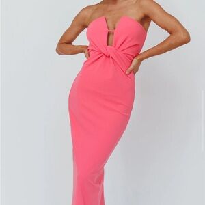 Twist Waist Midi Dress, never worn, with tags